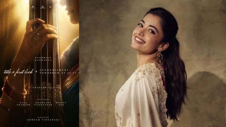 Rashmika Mandanna in MS Subbulakshmi Biopic